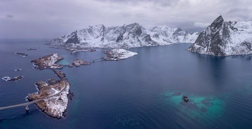 Reinefjorden. Norway.
