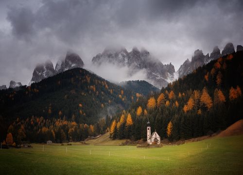 Santa Maddalena, Val di Funes, Dolomites, Italy