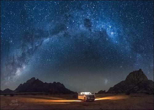 Ночное небо Намибии
