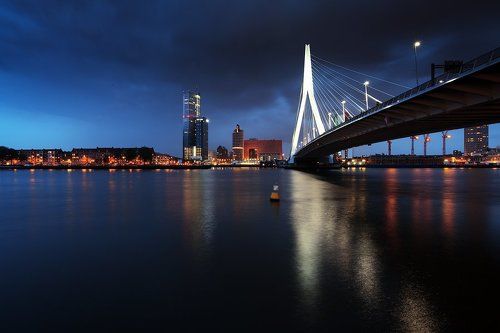 Lights of Rotterdam.