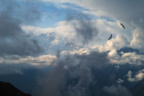 Назидание. Tukuche Peak. 6920 м. Annapurna region