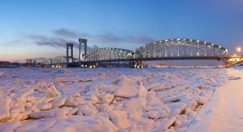 Санкт-Петербург: Финляндский мост
