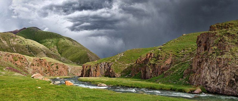 горы, тянь-шань, киргизия photo preview