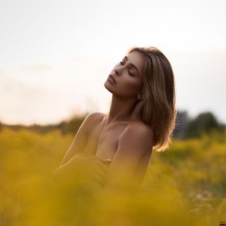 Last moments of sunset