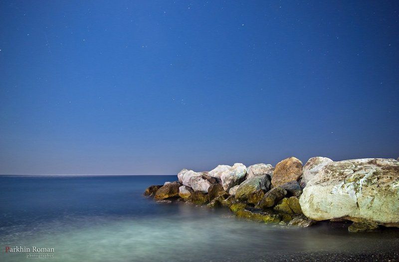 santorini, perissa, greece, sea, beach, summer, санторини, греция, пляж, лето, море Night as the dayphoto preview
