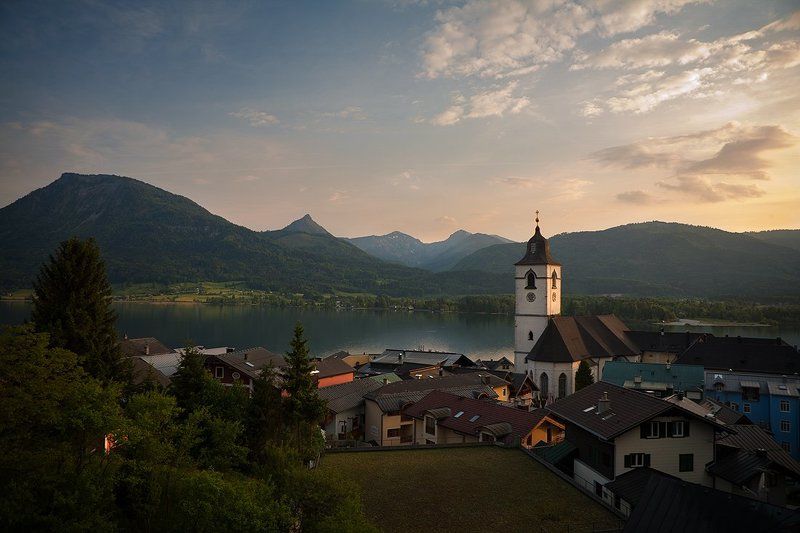 st., wolfgang Evening St. Wolfgangphoto preview