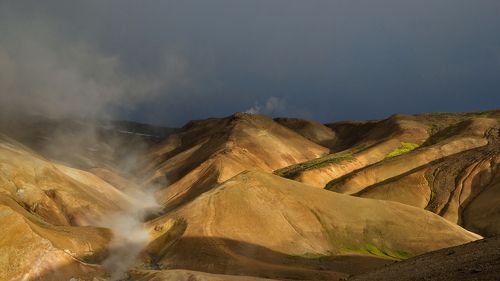 Хайкинг по цветным горам Исландии