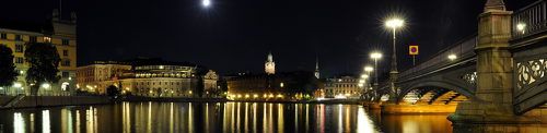 Кусочек ночного Стокгольма