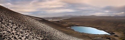 Кратерные озера Исландии.