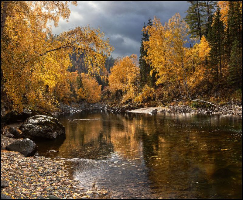 алтай, кумир, осень, вода, каньон, горы, река Девичий Плесphoto preview