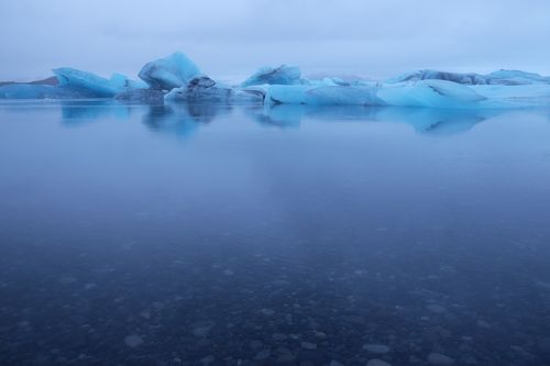 Ice lagoon