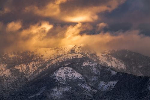 Ноябрьский рассвет в горах Крыма