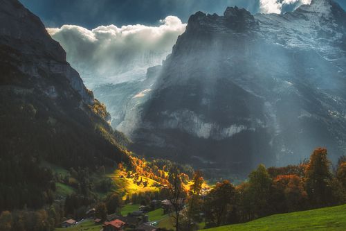 Grindelwald lights