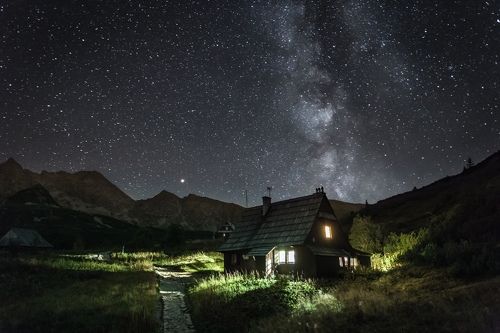Milky Way in Tatra Montains