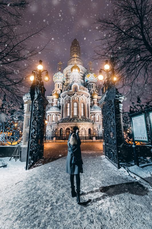 #зима #пейзаж #город #улица #winter #city #portrait #street Прогулка по Петербургуphoto preview