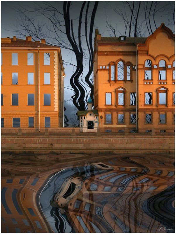 фонтанка, вода, река, декорации Петербургские декорацииphoto preview