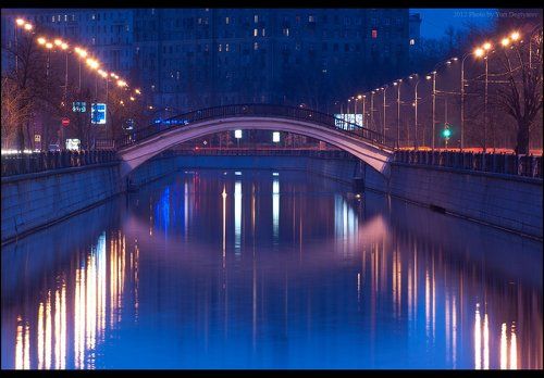 Москва. Рубцов мост.