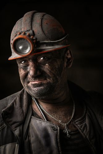 Портреты шахтеров