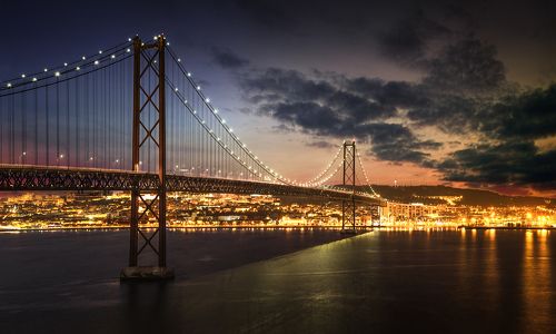 Ponte 25 de Abril, Lizbon, Portugal