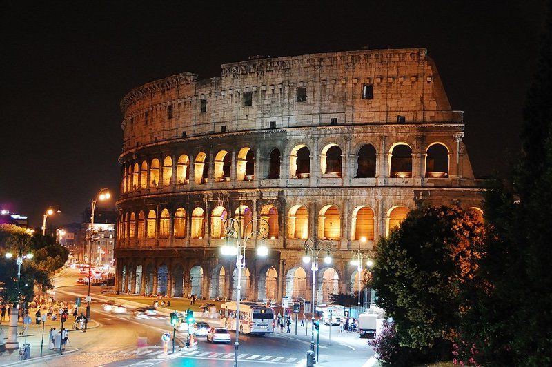рим, италия, колизей, ватикан, собор святого петра, форум Ночной Римphoto preview