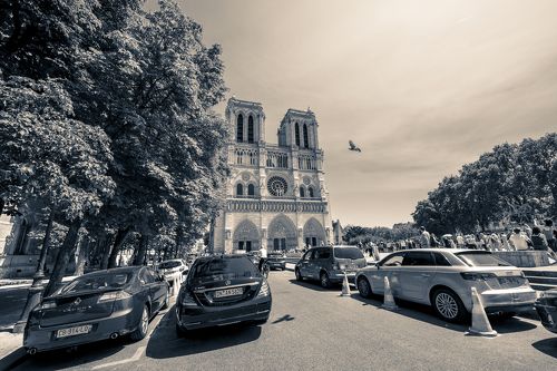 Notre Dame (RIP) монохром