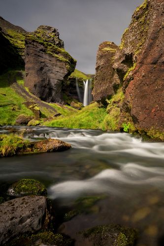 Iceland. Водопад, где живут эльфы