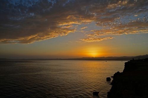 Закат на Синайском полуострове