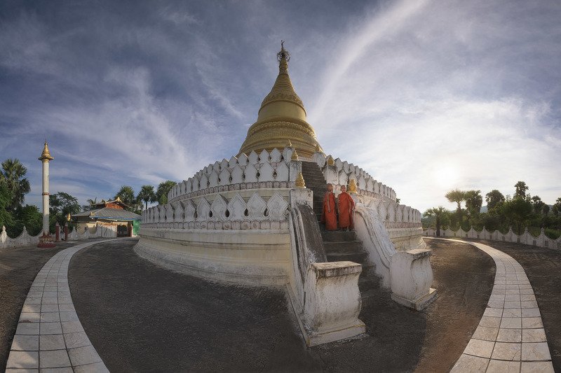 architecture, asia, asian, attraction, blue, buddha, buddhism, buddhist, building, burma, burmese, city, construction, culture, evening, famous, gold, historical, history, kun, landmark, landscape, mandalay, min, mingun, monks, myanmar, old, outdoor, pago The Novicesphoto preview
