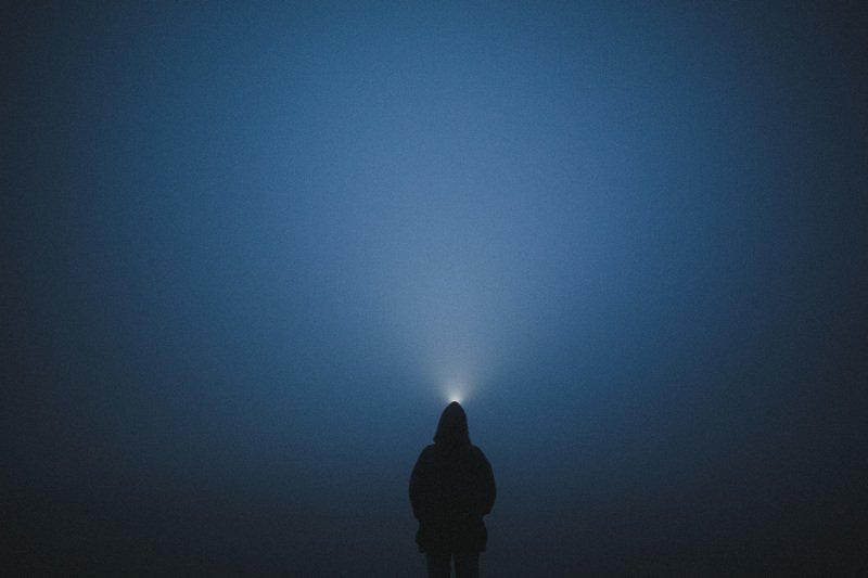 туман ночь свет В тумане мыслейphoto preview