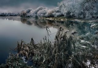 Заиневевшая и хмурейшая ноябрина...