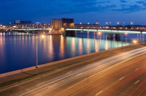 Санкт-Петербург: мост Александра Невского