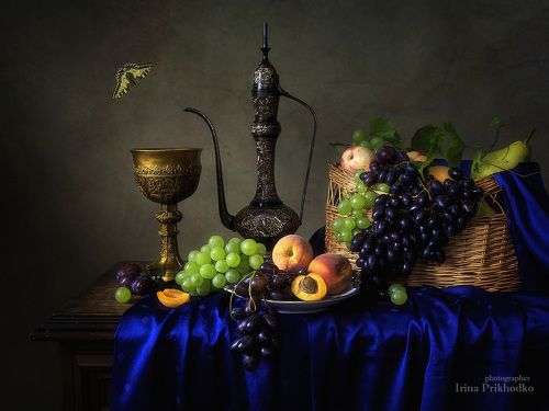 Натюрморт с фруктами в стиле барокко
