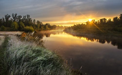 Утро на реке Кильмезь