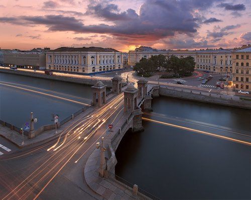 Санкт-Петербург: мост Ломоносова