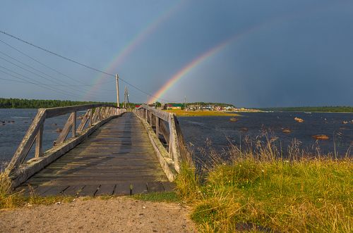 Мост к радуге, Белое море