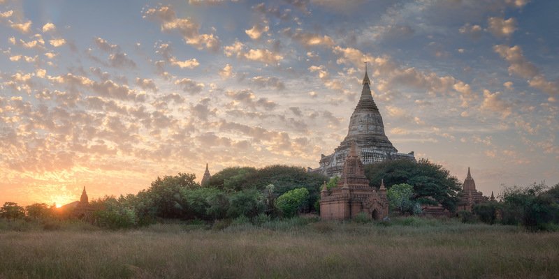 amazing, ancient, archaeological, architecture, asia, asian, attraction, bagan, beautiful, buddha, buddhism, buddhist, building, burma, burmese, culture, destination, evening, famous, field, heritage, history, iconic, kingdom, landmark, landscape, medieva At the End of the Dayphoto preview