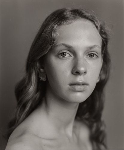 film portrait of a teenage girl