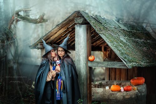 Хеллоуин, ведьмочка, рыжик, рыжая девушка, ведьма, колдунья, heloween, сказка, праздник, девушка