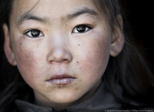 Sherpa girl portrait