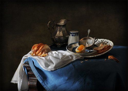Завтрак любителя натюрморта :)