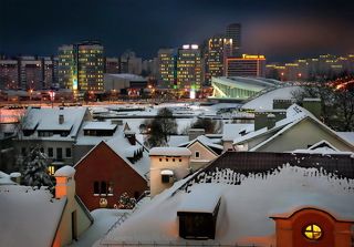 Старинные крыши города...