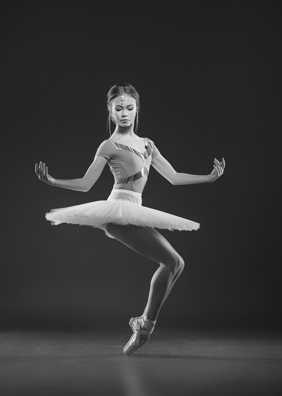 балет пуанты Плие на остриеphoto preview