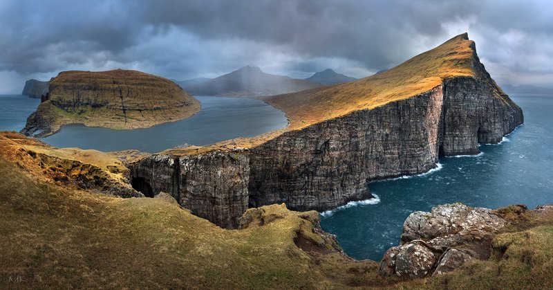 faroe islands,saksun,mulafossur,trælanípa, slave cliff Немного о Фарерских островахphoto preview