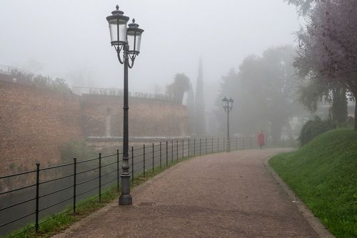 А в Тревизо с утра туман...