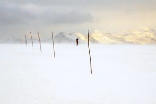 Майская метель в Приэльбрусье