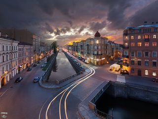 Кокушкин мост, канал Грибоедова