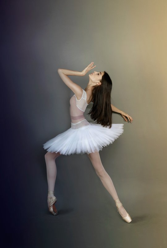 балерина, балет, портрет, красивая, девушка, модель, движение, грация, изящество, нежная, пачка, пуанты Про балетphoto preview