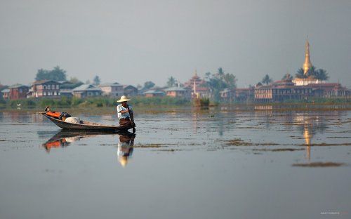 Мьянма. На озере Инле.