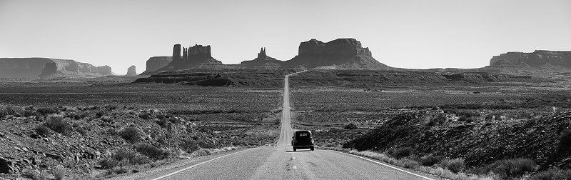 monument, valley, usa, road, oldtimer From here to eternity.photo preview