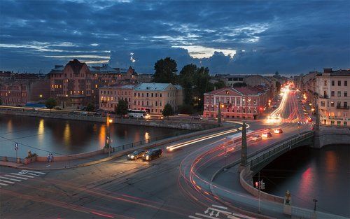 Санкт-Петербург: Египетский мост